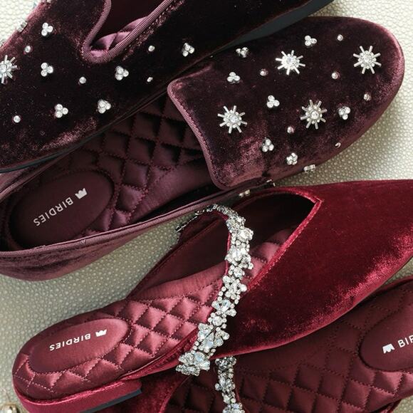 Birdies The Swan - Wine Gem Bracelet Size 7 - Picture 5 of 15